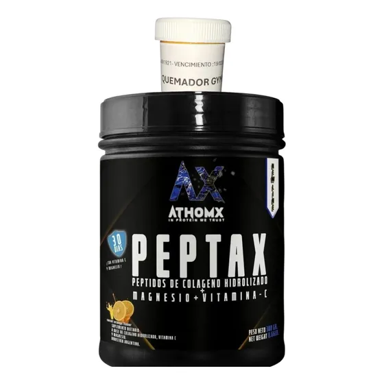 Quemador De Grasa + Peptax Colágeno ( 1 Mes ) Naranja