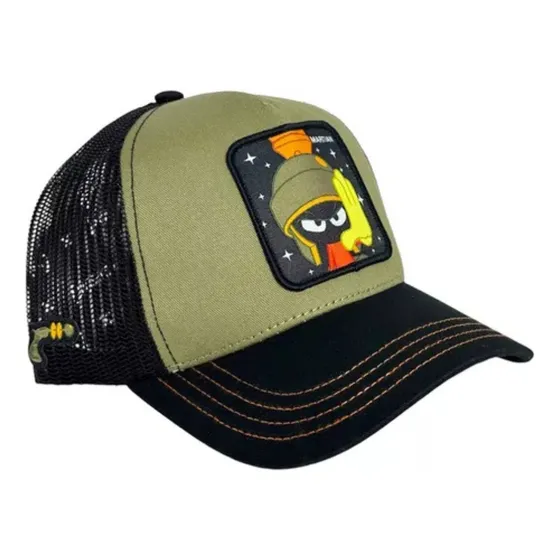 Gorra Gorro Visera Moda Adulto Varios Personajes Verde Oscuro 55cm-60cm Martian