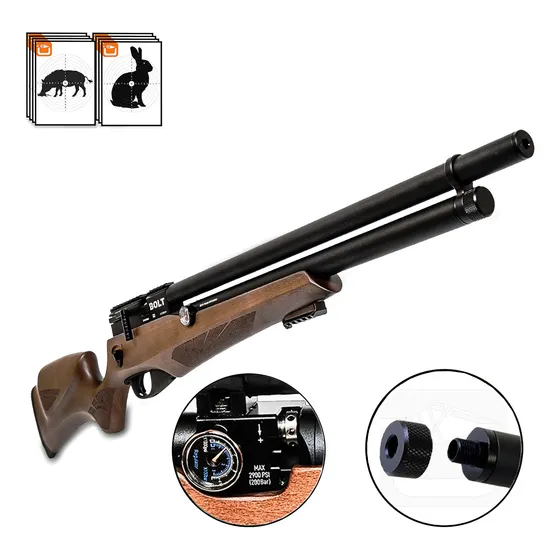 Rifle Pcp Bolt X3 Carabina / Bullpup 1000fps -nuevo Modelo- Carabina 6.35 Mm