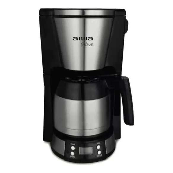 Cafetera Aiwa 8 Tazas Programable Jarra Termica 