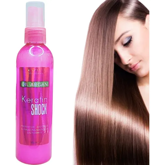Shock Keratina Sin Formol Termo Protector Liso Permanente