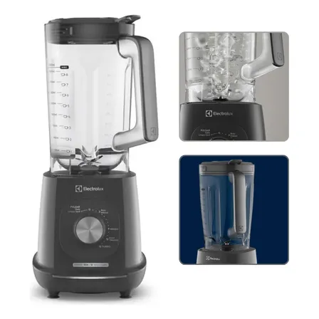 Liquidificador Electrolux Efficient 1500w 3,2l Preto 127v