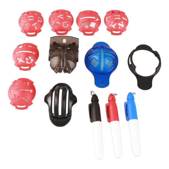 Accesorios: Kit De Alineación De Marcadores De Bolas, 12 Pie