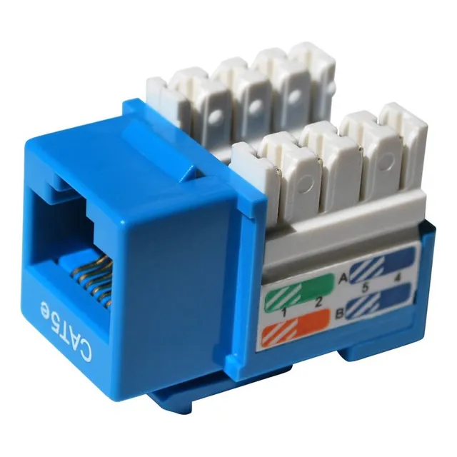 Dixon Jack Rj45 Cat. 5e Poncheo Azul