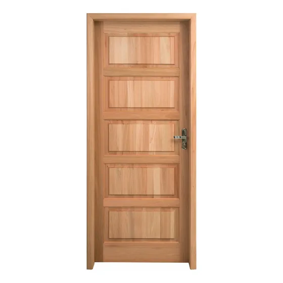 Kit Porta Pronta Maciça 214x87cm Eucalipto Esquerda Pp01