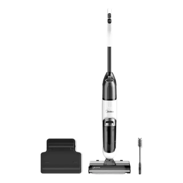 Aspiradora Trapeadora Midea X6 Wet Dry 3 En 1 - Queoferta.uy Blanco