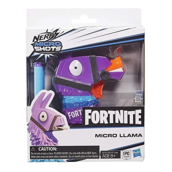 Nerf Microshots Fortnite Micro Llama Juguete Original Hasbro