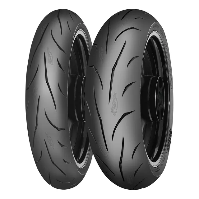 Par Pneu Moto Ninja 400 110/70-17 + 150/60-17 Sport Force+
