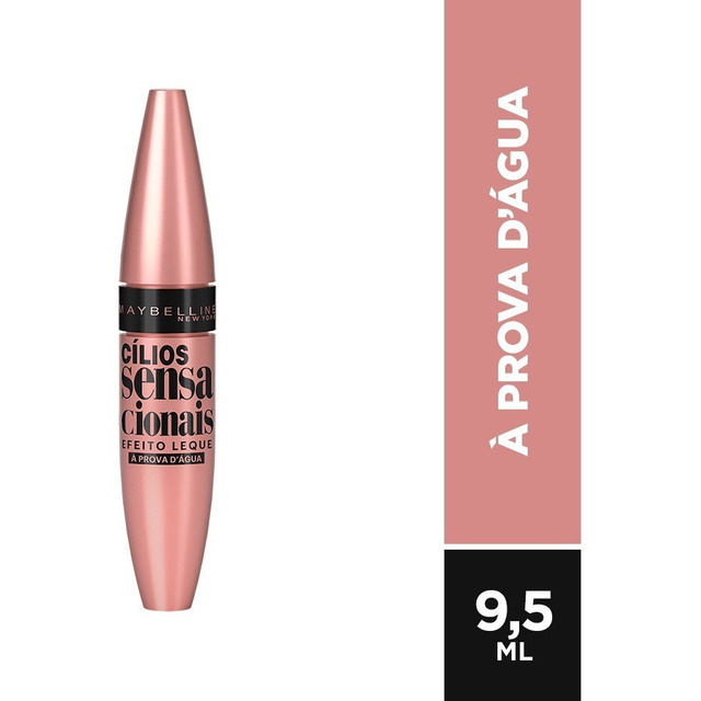 Máscara De Cílios Sensacionais A Prova D'água Maybelline Máscara De Cílios Sensacionais A Prova D'água Maybelline