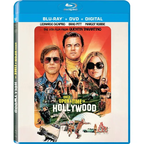 Blu-Ray + DVD Once Upon A Time In Hollywood / De Quentin Tarantino