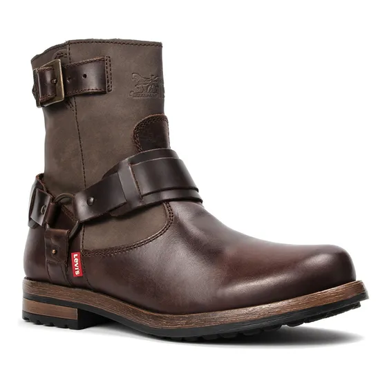 Botas Hombre Levis Caballero Botines Urbano Biker Motociclis