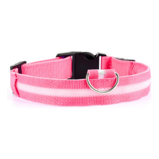 Collar Luz Led Recargable Usb Perros Y Gatos Paseo Nocturno Color Rosa Tamaño Del Collar Grande (l) Collar Luz Led Recargable Usb Perros Y Gatos Paseo Nocturno Color Rosa Tamaño Del Collar Grande (l)