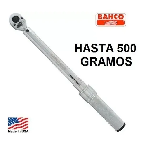 Torquimetro Bahco Encastre 1/4'' 1-5 Nm 7455-5 Dinamométrico