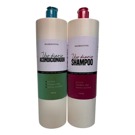 Shampoo Y Acondicionador Sin Sal X 1litro Cada Uno 