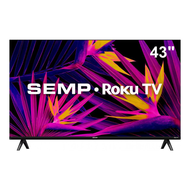 Smart Tv 43 Led Fhd Semp R6610 Com Sistema Operacional Roku