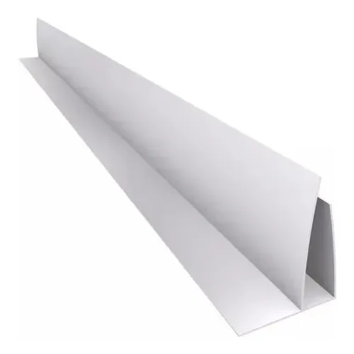 Perfil Borde F  Para Cielorraso, Revestimiento Pvc - De 3m