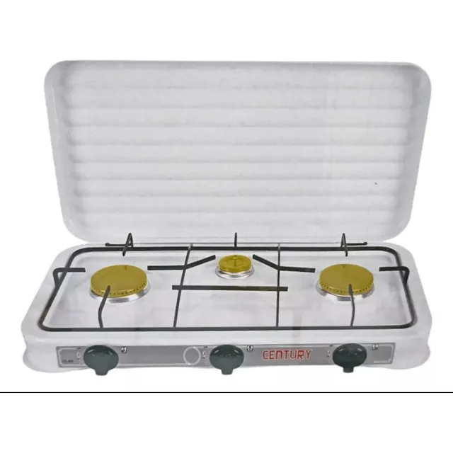 Cocina A Gas 3 Hornillas Century