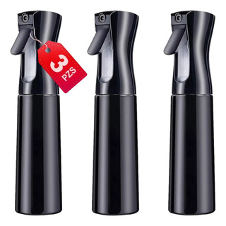 3 Botella Spray Atomizador De Alta Presión Peluquería,300 Ml 3 Botella Spray Atomizador De Alta Presión Peluquería,300 Ml