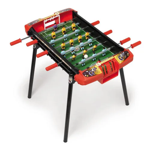 Mesa Futbolito Infantil Futbol Cambia Jugadores Cuenta Goles Color Del Futbolito Rojo/negro