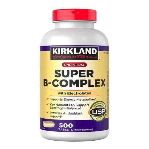 Super B Complex Kirkland 500tb Sistema Inmune + Electrolitos Sabor Neutro