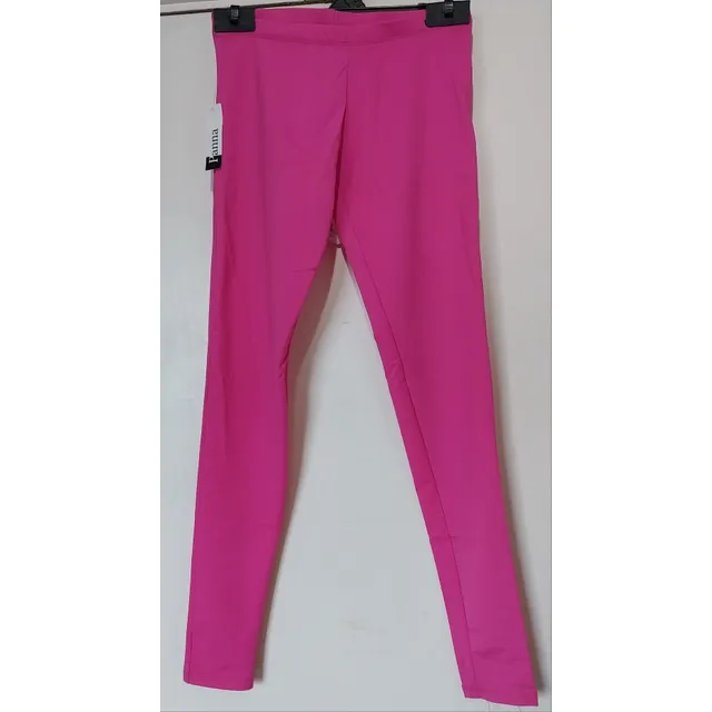 Calzas De Lycra Color Fucsia. Talle S/m