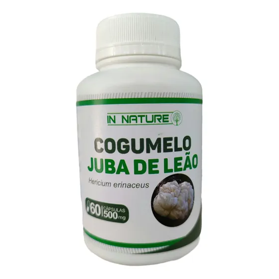Hongo Melena De León Concentrado Y Cogumelo 500mg Puro