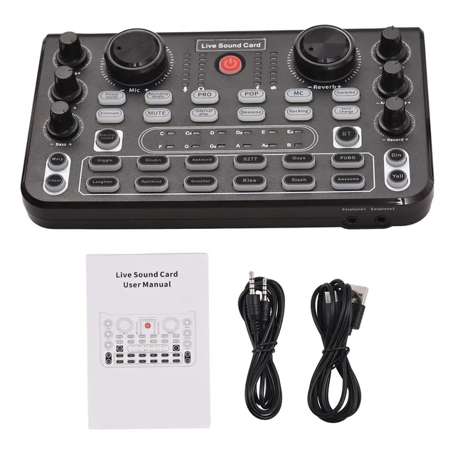 Sound Console Knob Live Button Mixer Streaming Sound Desktop