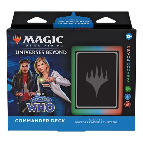 Magic Cartas Doctor Who Commander Deck Paradox Power