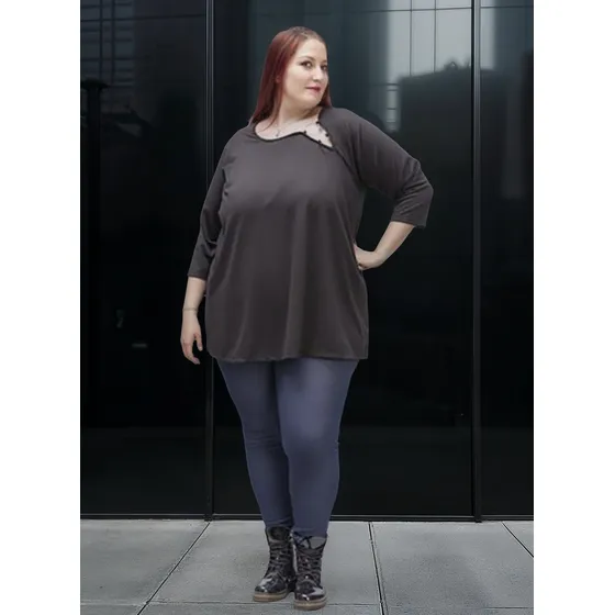 Remera En Talle Especial De Mujer .