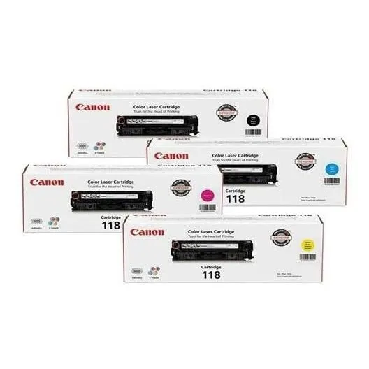 Canon 118 Tóner Paquete De Cartuchos Para Impresora Imagecla
