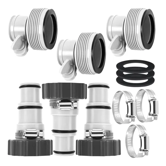 Novwang Adaptador Manguera Piscina 6 Conector Tipo B Para 2