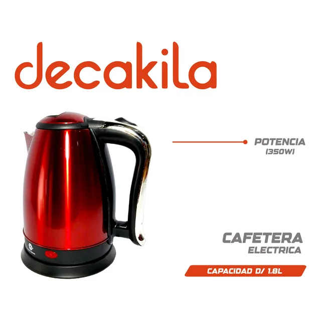Cafetera Para 5 Tazas Electrica / 350w Decakila