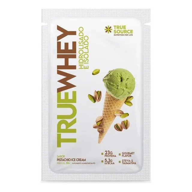 True Whey Hidro E Iso - 1 Sachê 32g Pistachio Ice Cream