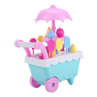 Simulação De Carrinho De Sorvete Mini Trolley Toy Supermarke Simulação De Carrinho De Sorvete Mini Trolley Toy Supermarke