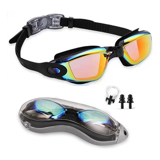 Gafas De Natación Silicona Antiniebla Y Sin Fugas Adultos Gafas De Natación Silicona Antiniebla Y Sin Fugas Adultos
