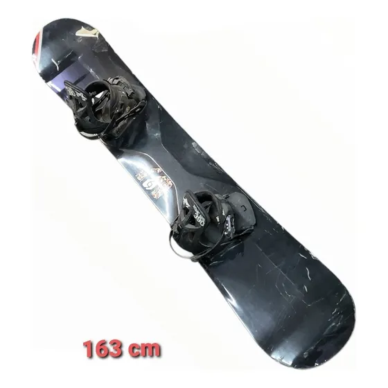 Tabla Snowboard Salomon Con Fijaciones Rome Con Detalles