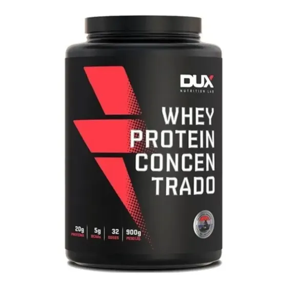 Whey Protein Concentrado DUX 900g Sabor Cappuccino