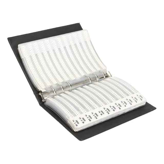 Kit 4250 Piezas Catálogo Resistencias Smd 0805 168 Valores