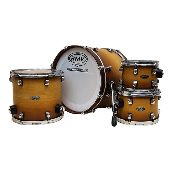 Bateria Rmv Exclusive B20ou B22- 2 Toms E 1 Surdo Shell Pack