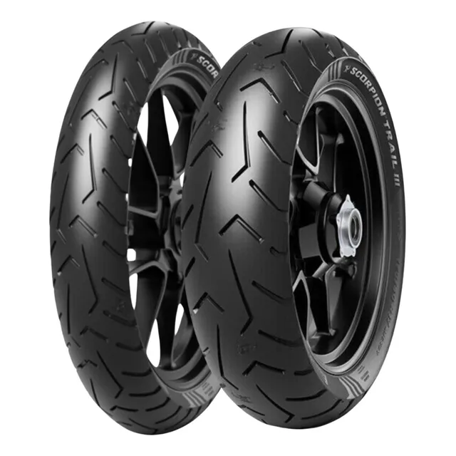 Par Pneu 90/90-21 + 150/70-17 Scorpion Trail 3 Pirelli Moto