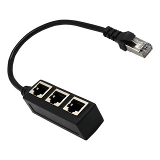 Adaptador Y Extensor De Cable Divisor Lan Ethernet De 1 A 3 Adaptador Y Extensor De Cable Divisor Lan Ethernet De 1 A 3