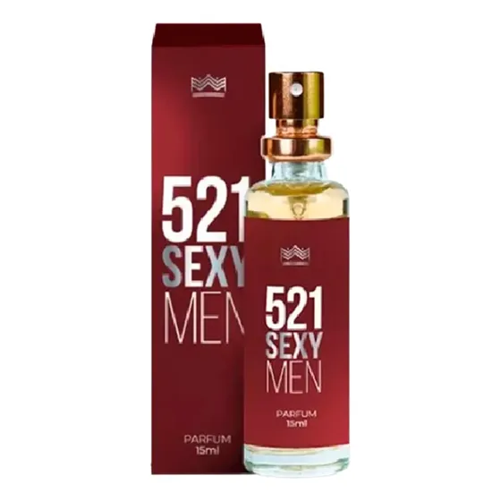 Bolsa Perfume 521 Sexy Men Amakha Paris para hombre, 15 ml