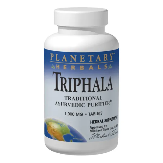 Suplemento Planetario Ayurvedics Triphala 120 Comprimidos