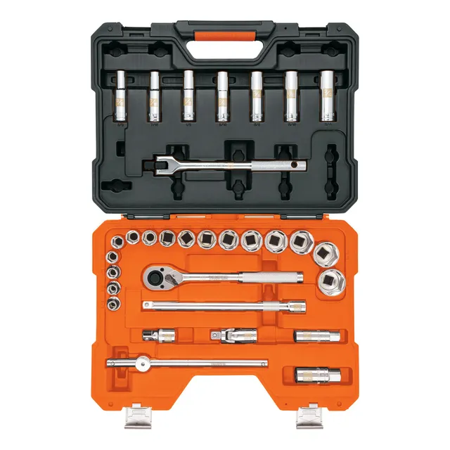 Juego D 31 Herramientas Cuadro 1/2' Std Para Mecánico 102260