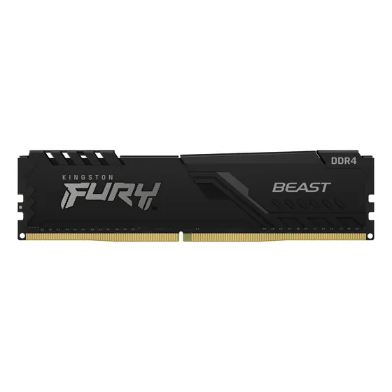 Memoria RAM Fury Beast DDR4 gamer color negro 32GB 1 Kingston KF432C16BB/32