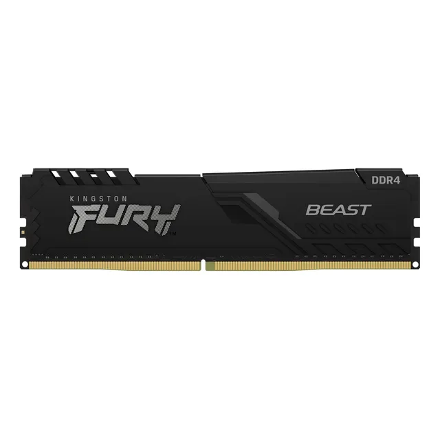 Memoria RAM Fury Beast DDR4 gamer color negro 32GB 1 Kingston KF432C16BB/32