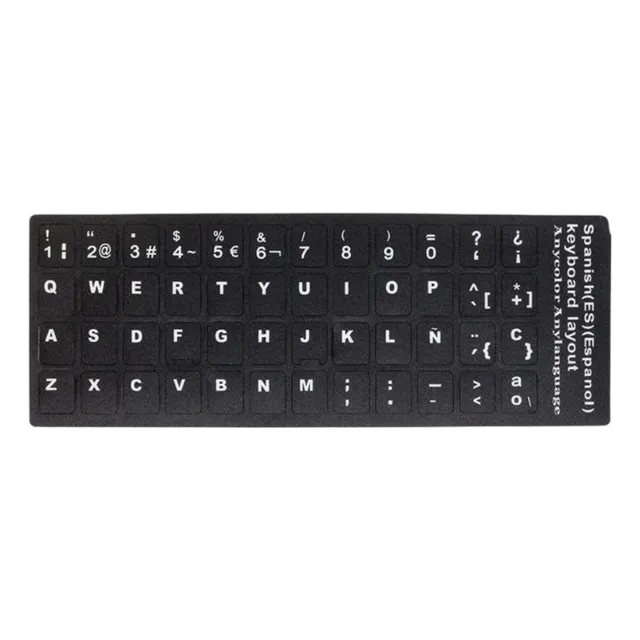Pegatinas Teclado Español Importadas Laptop Computadora 