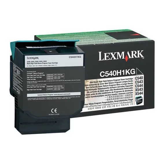 Cartucho Tóner Lexmark C540h1kg 2500 Páginas Negro Las /vc