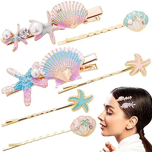 Nuorest 6pcs Clips De Pelo De Costurera, Estrellapes B4ksx