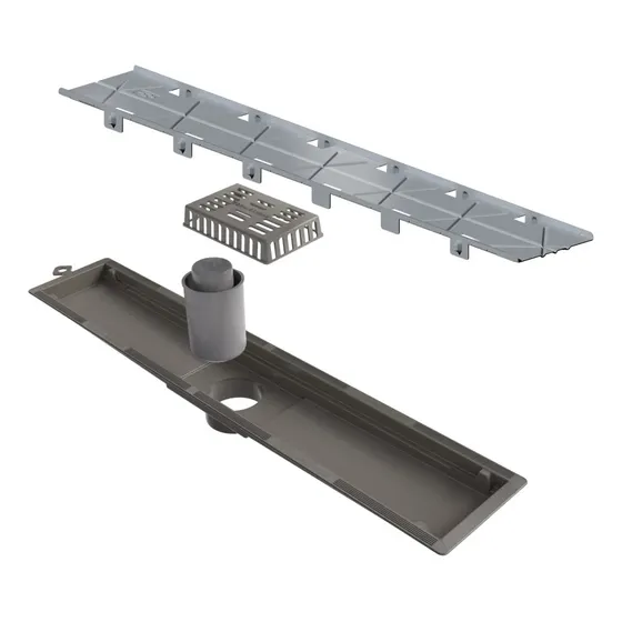 Ralo Linear Versatile Tampa Oculta 50cm Saída Central - 8923
